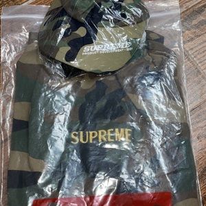 Shirt and hat is brand new shirt is size medium